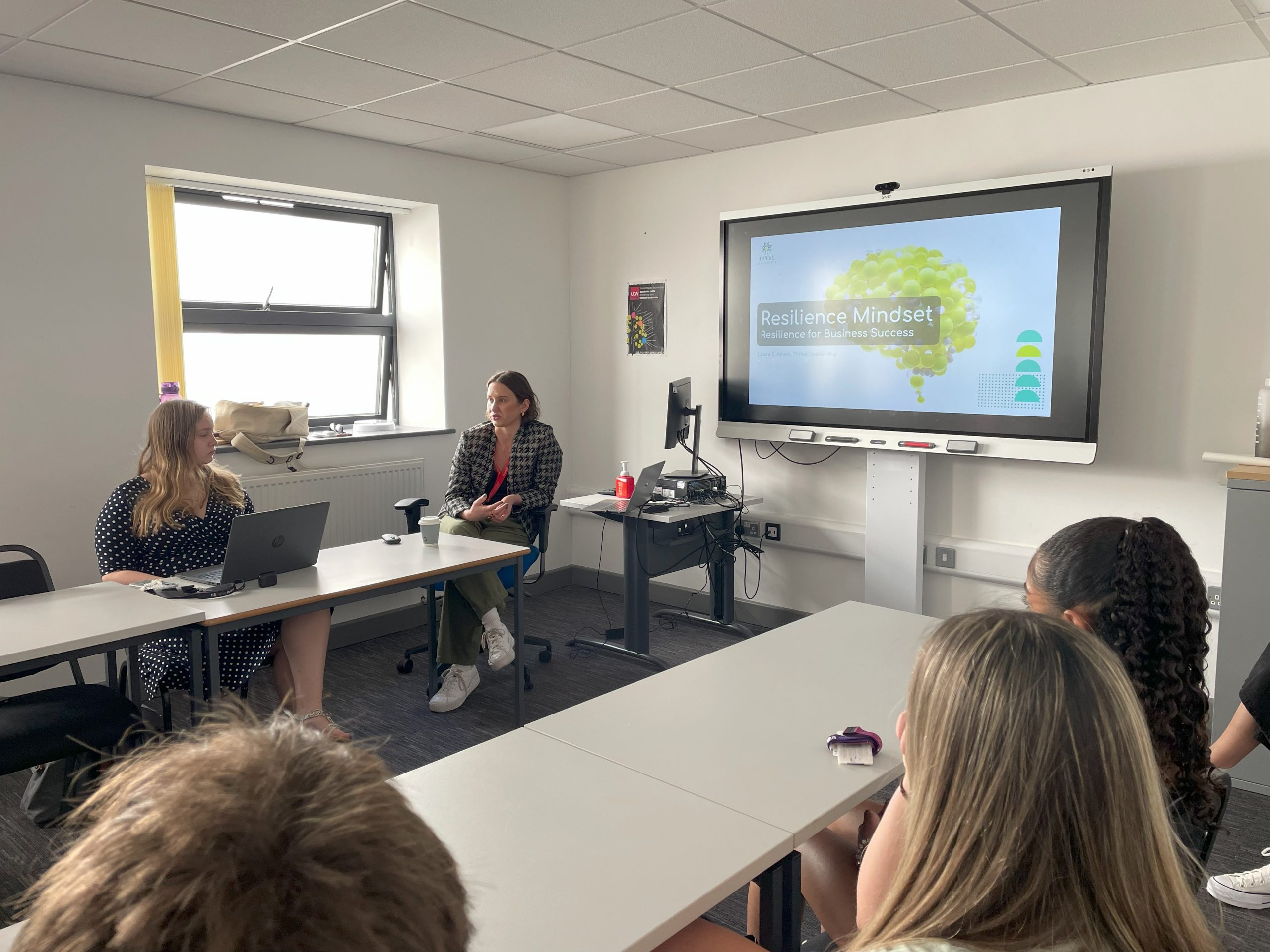 Featured image for “Laura Aiken Delivers Inspirational Talk at UCW”